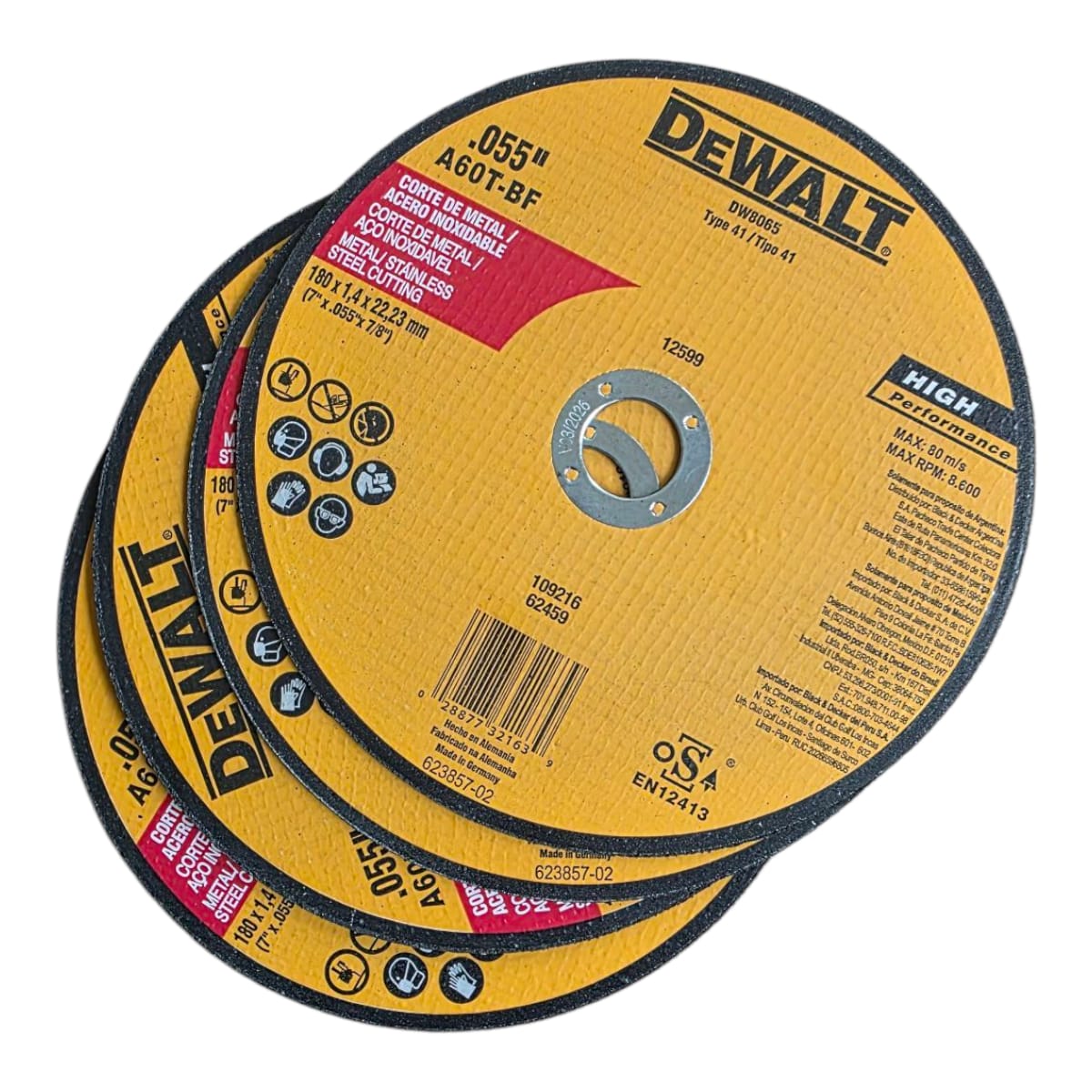 Vista 4 de Discos de Corte x5UND